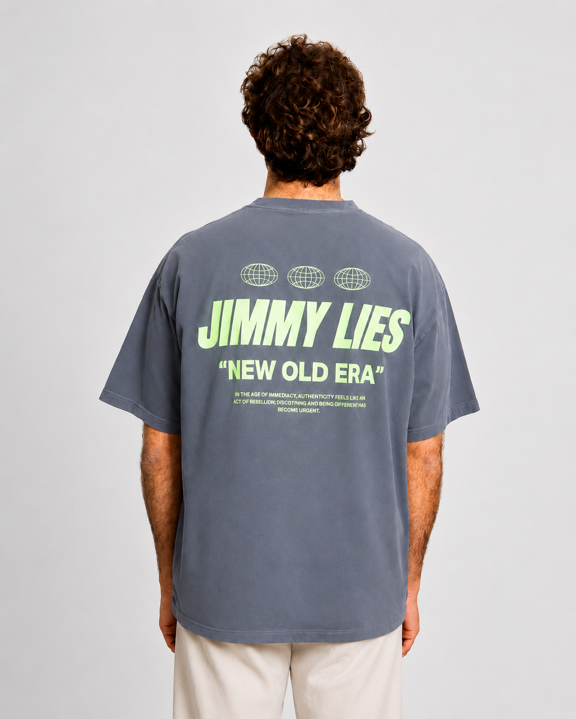 POPS GREY TEE