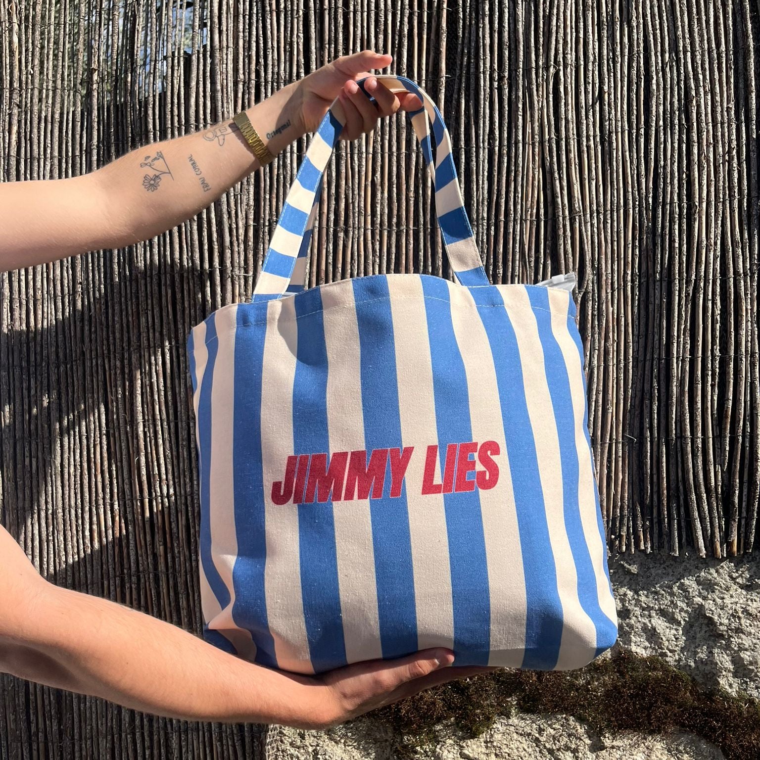 NAVY TOTE BAG