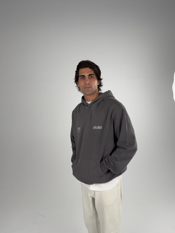 MCQUEEN CHARCOAL HOODIE