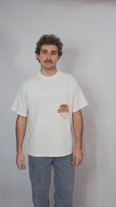 VINTAGE CAMEL WHITE TEE